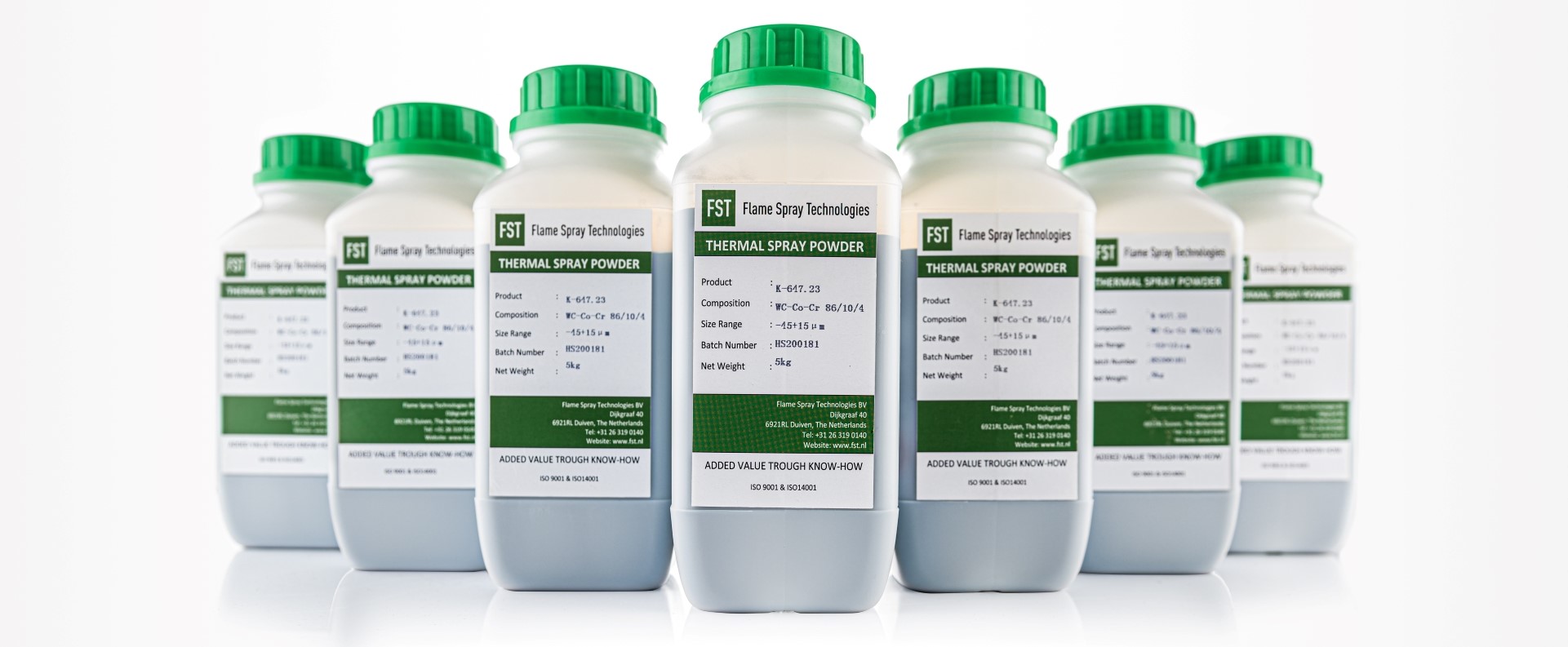 First class Thermal<br>spray powders