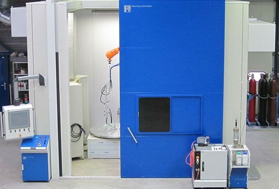 acoustical spray booth