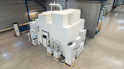 TASP unit from Flame spray technology
