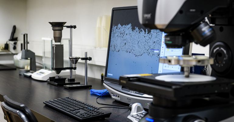 New Laboratory in Singapore and digital microscope for better R&D