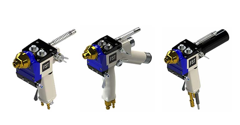 New FST Flame wire spray guns