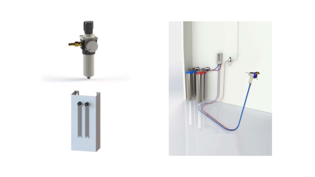 wire spray example A