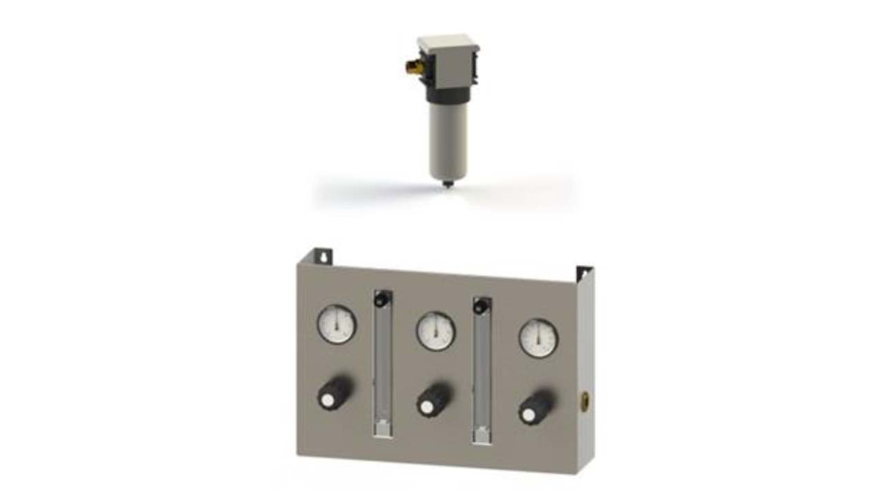 wire spray gas control unit 2